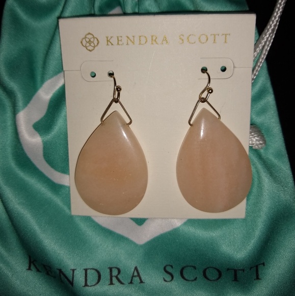 Pink quartz earrings - Picture 1 of 4